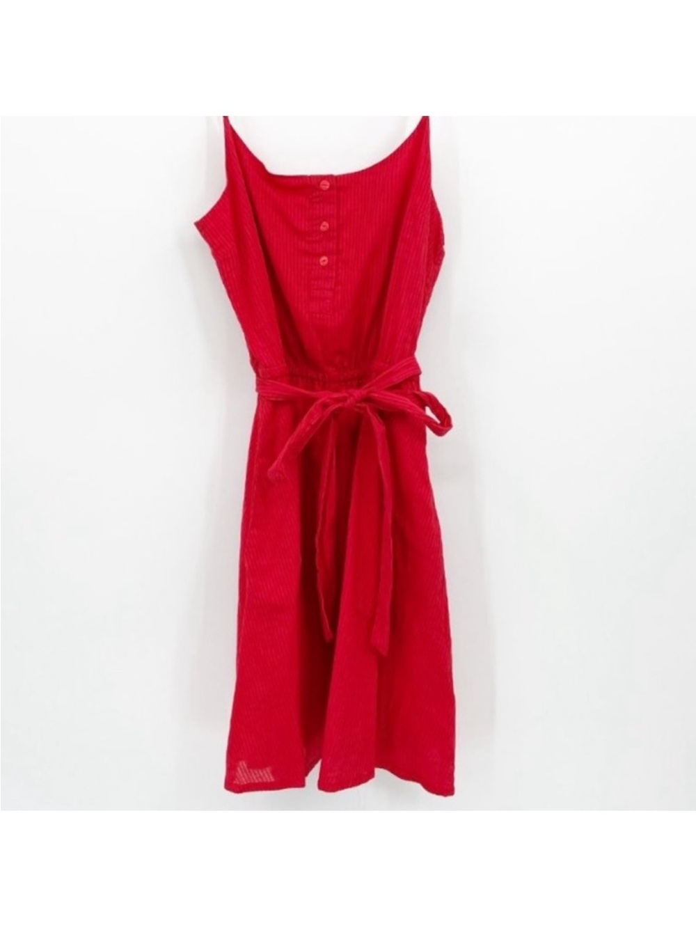 Anthropologie Red Mini Dress
